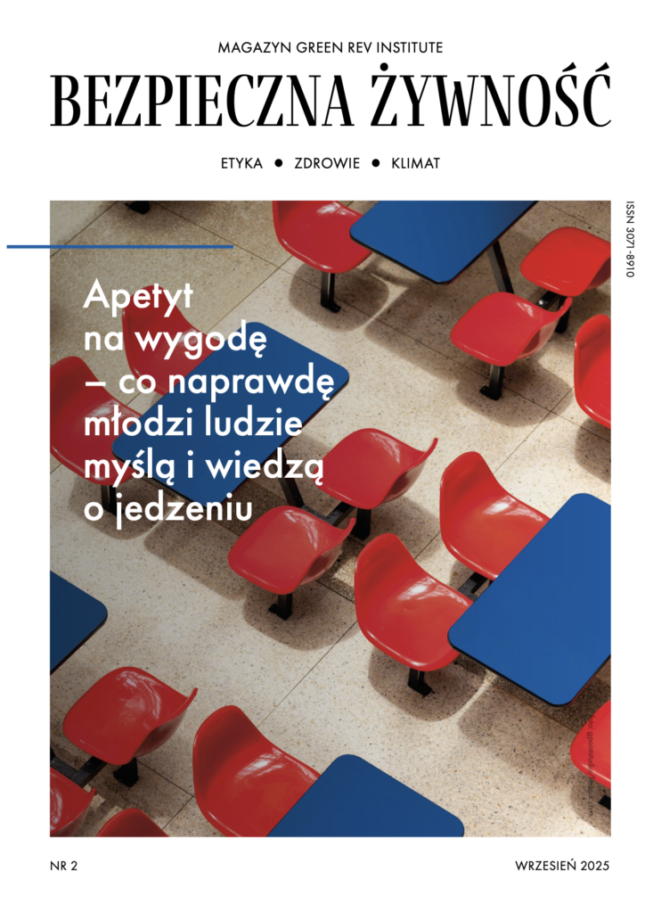 Okładka: Magazyn Bezpieczna Żywność nr 2